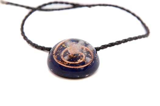 Handmade orgonite pendant. Esoteric item. Some people believe that orgonite can transfer negative life energy to positive.