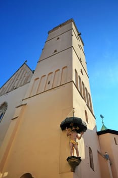 Ingolstadt  Bavaria / Germany - 08 17 2018: Ingolstadt is a city Germany, with many historical attractions