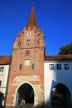 Kreutztor Ingolstadt is a city in Bayern/Germany with many historical attractions