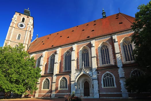 Liebfrauenmünster Ingolstadt is a city in Bayern/Germany with many historical attractions