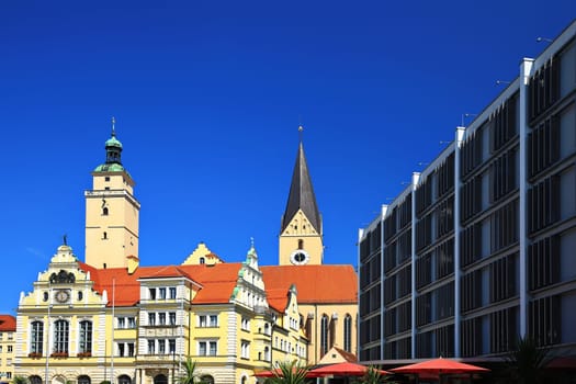 Altes Rathaus Ingolstadt is a city in Bayern/Germany with many historical attractions
