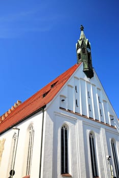 Spitalkirche Heilig Geist Ingolstadt is a city in Bayern/Germany with many historical attractions