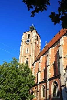 Liebfrauenmünster Ingolstadt is a city in Bayern/Germany with many historical attractions