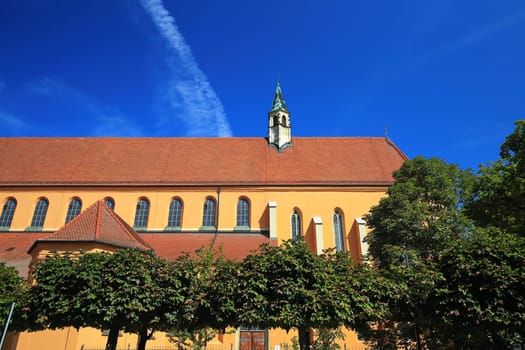 Franziskanerkirche Ingolstadt is a city in Bayern/Germany with many historical attractions
