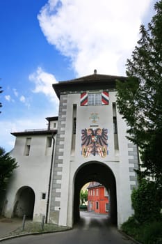 Lindauer Tor Memmingen is a city in Bayern/Germany with many historical attractions
