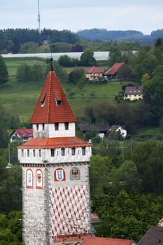 Gemalter Turm Ravensburg is a city in Germany with many historical attractions
