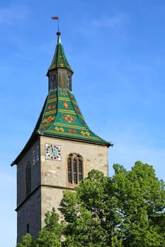 Ravensburg  Germany - 05 10 2015: Ravensburg is a city Germany, with many historical attractions