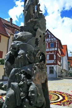 Riedlingen Germany - 05 26 2016: Riedlingen is a city Germany, with many historical attractions