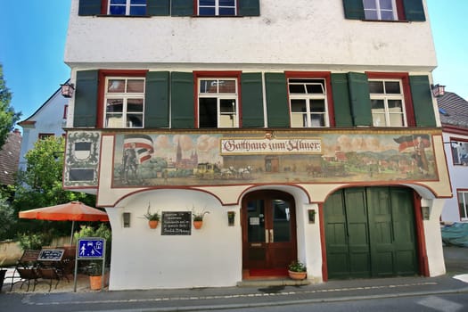 Riedlingen Germany - 05 26 2016: Riedlingen is a city Germany, with many historical attractions