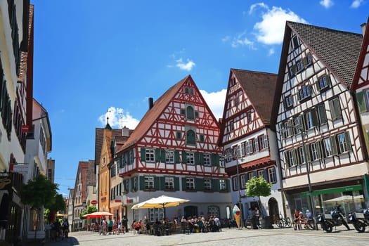 Riedlingen Germany - 05 26 2016: Riedlingen is a city Germany, with many historical attractions