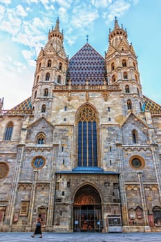 St. Stephen's Cathedral, main entrance Vienna Austria
