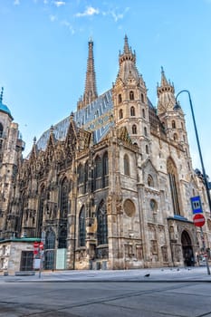 St. Stephen's Cathedral view Vienna, Austria