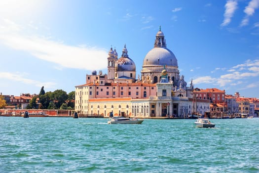 Santa Maria della Salute, a famous basilica of Venice.