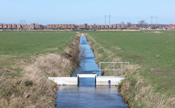 Water management in the Netherlands, regulating the height
