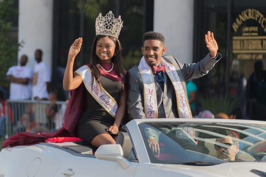 Indianapolis, Indiana, USA,  - September 23, 2017 The Circle City Classic Parade is an annual event prior to the Circle City Classic football game featuring two black universities (HBCUs) that play in Indianapolis, Indiana, since 1983.