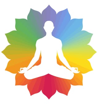 chakra mindfulness spiritualmeditation mantra illustration
