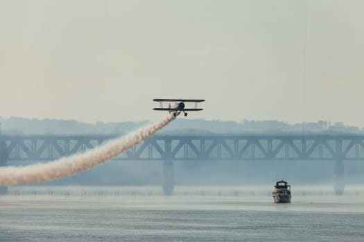 Louisville, Kentucky, USA - April 23, 2016 Thunder Over Louisville is an airshow and fireworks display part of the  Kentucky Derby Festival.