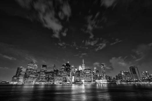 View of Manhattan in New York City, USA
