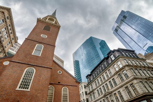 Streets of Boston city in the United States og America