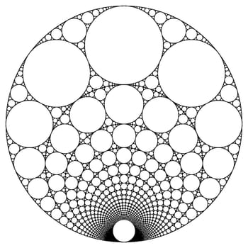 circles sacred symmetry esoteric perfection illustration
