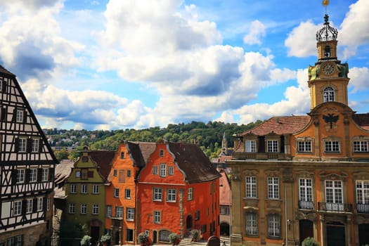 Rathaus Schwäbisch Hall is a city in Bavaria, Germany, Europe.
