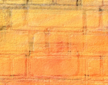 Orange brick wall, bricks, background, Germany, Europe