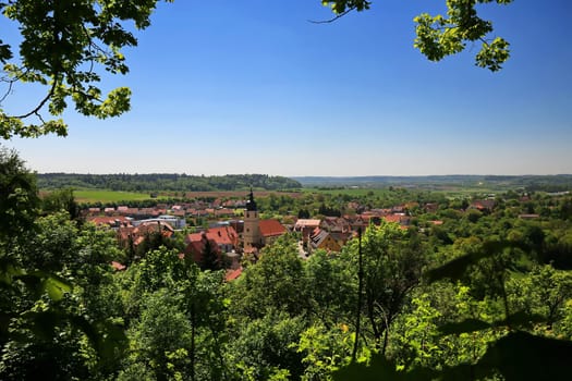 Aussicht Schillingsfürst is a city in Bavaria, Germany