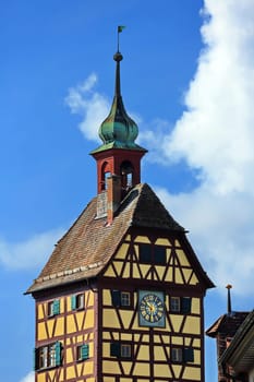 Josenturm Schwäbisch Hall is a city in Bavaria, Germany, Europe.