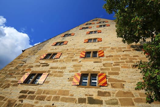 Altes Zeughaus Schwäbisch Hall is a city in Bavaria, Germany, Europe.