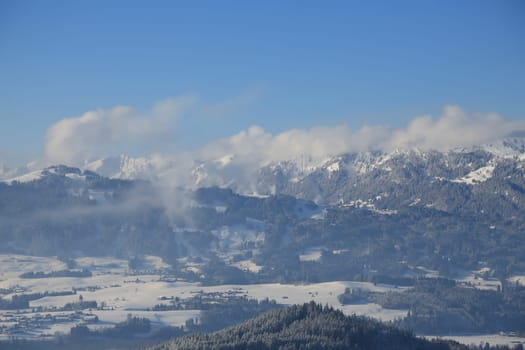 Sonthofen is known for its beautiful landscape and winter landscapes