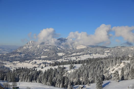 Sonthofen is known for its beautiful landscape and winter landscapes