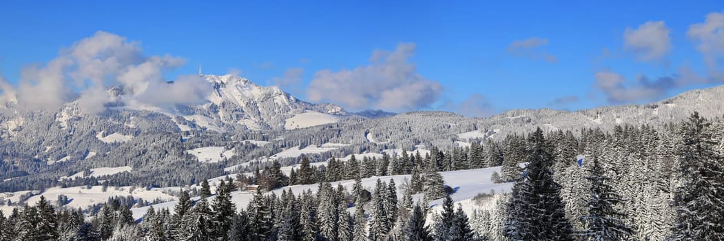 Sonthofen is known for its beautiful landscape and winter landscapes