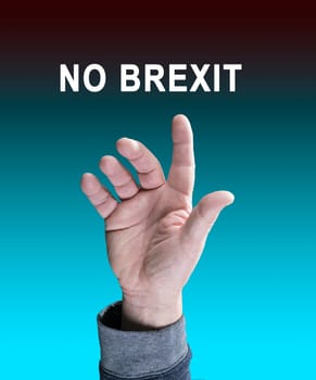 No brexit - symbol foto