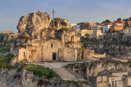 Rupestrian church of St. Maria de Idris in Matera, Italy