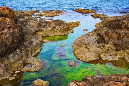 Rocky Coast of the Black Sea