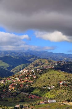 Bandama Crater is an extinct volcano on gran canaria
