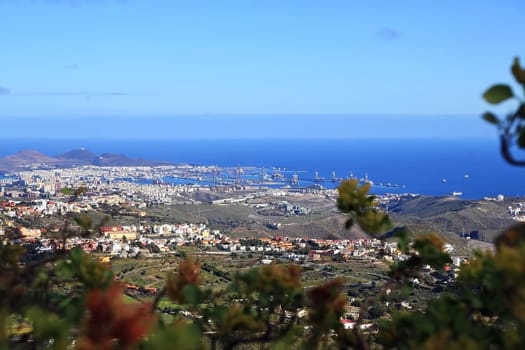 Bandama Crater is an extinct volcano on gran canaria