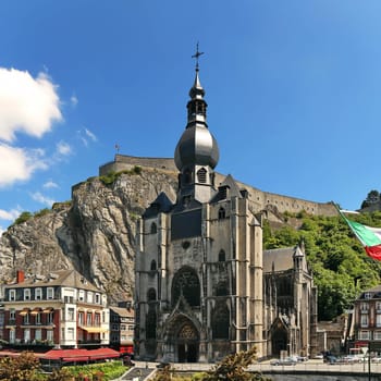 Citadelle de Dinant is a landmark in Belgium