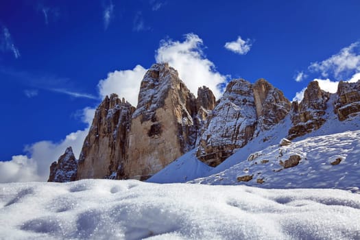 Dolomites is a mountain range in Italy