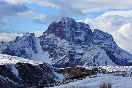 Dolomites is a mountain range in Italy