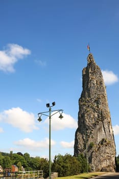Rocher Bayard is a rock formation in Belgium