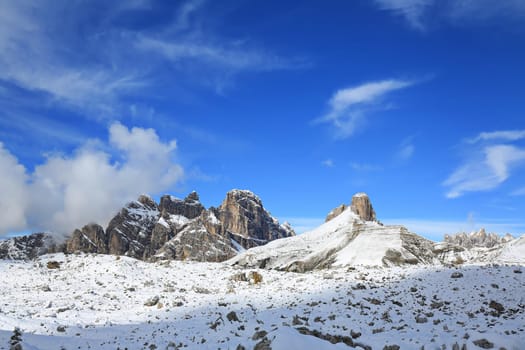 Dolomites is a mountain range in Italy