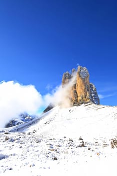 Dolomites is a mountain range in Italy