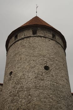 Old city historical street Tallinn Estonia