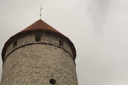 Old tower in Tallinn Estonia