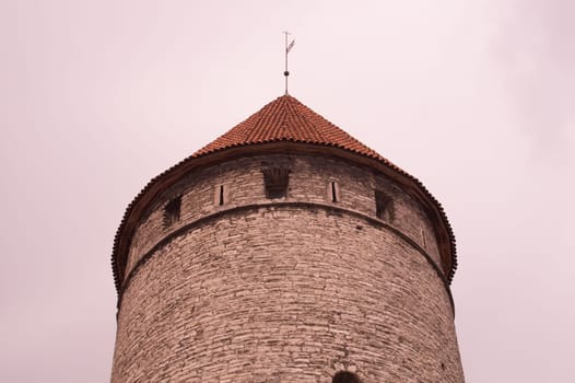 Old tower in Tallinn Estonia