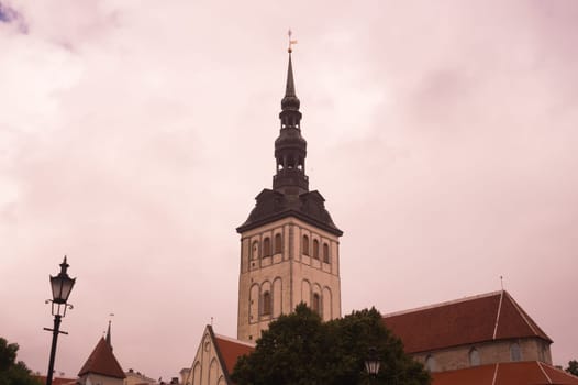 Old tower in Tallinn Estonia