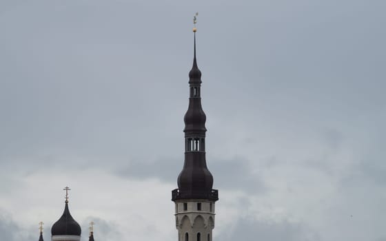 Old tower in Tallinn Estonia