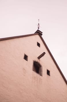 Old city historical street Tallinn Estonia
