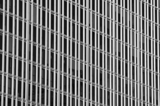 Parallel lines of windows. Abstract background